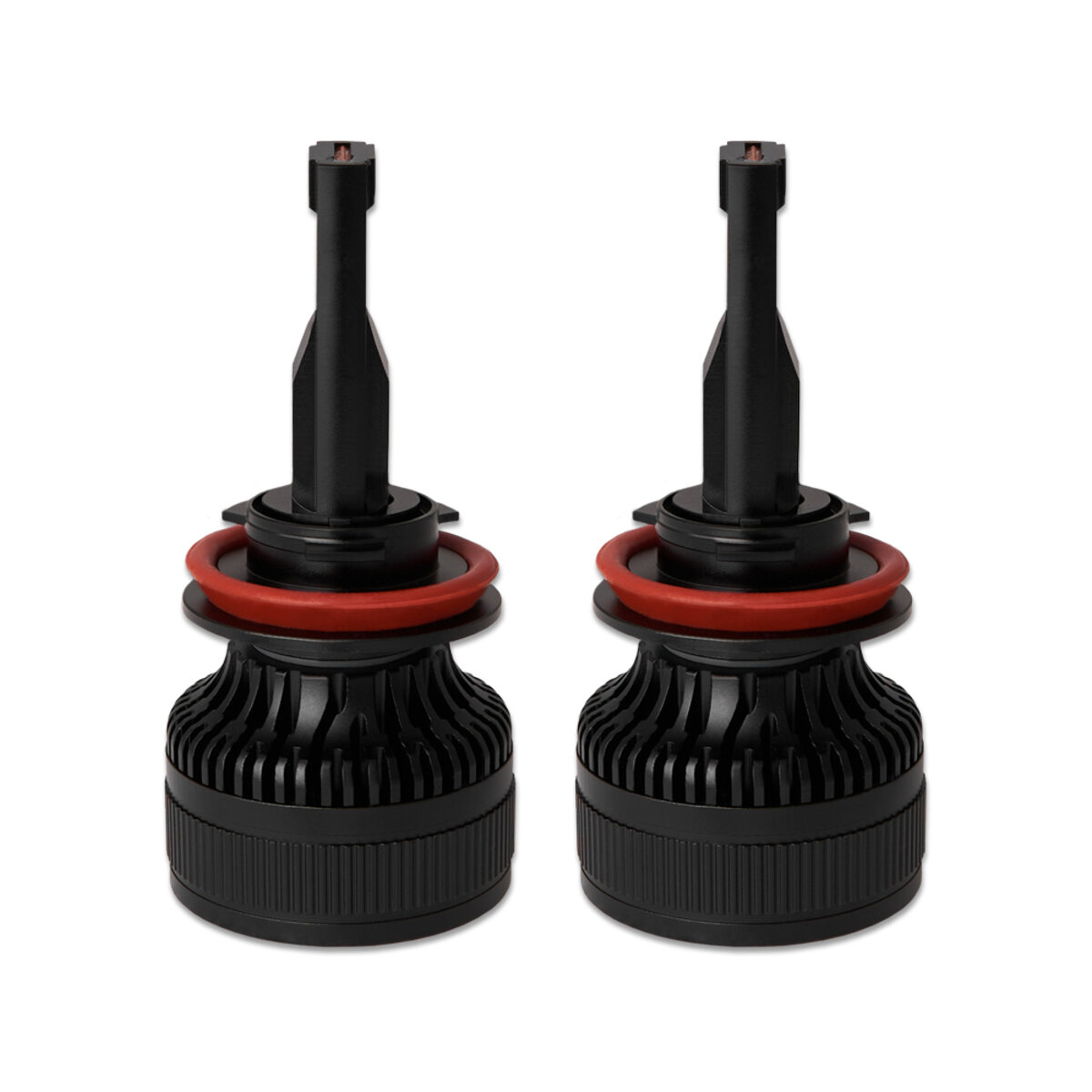 Автолампа Solar LED H8-H11-H16 12/24V 100W 9000Lm 6500K CSP3570 2шт (8611S2) дивитися фото №5