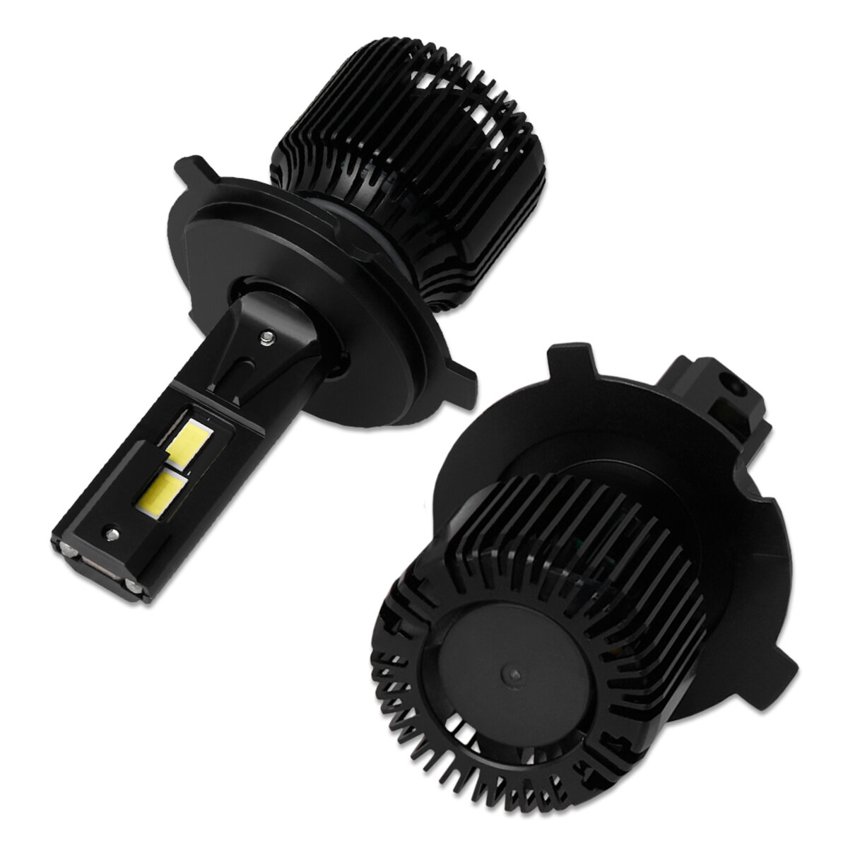 Автолампа Solar LED H4 12/24V 130W 11000Lm 6500K CSP3570 2шт (8704S2) дивитися фото №6