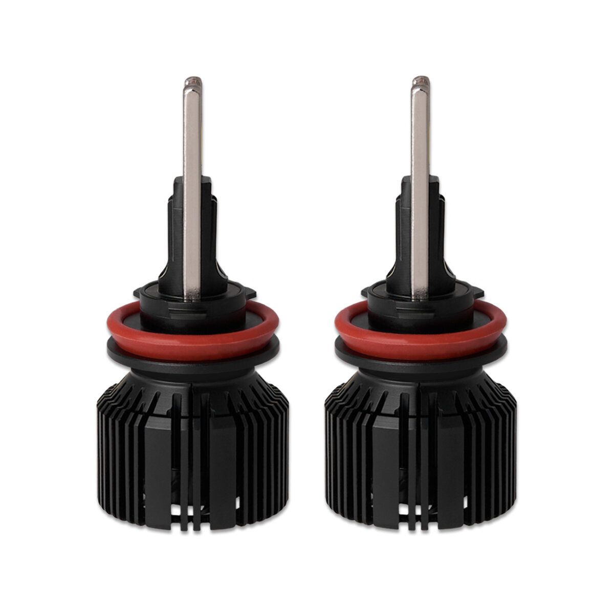 Автолампа Solar LED H8-H11-H16 12/24V 130W 11000Lm 6500K CSP3570 2шт (8711S2) дивитися фото №5