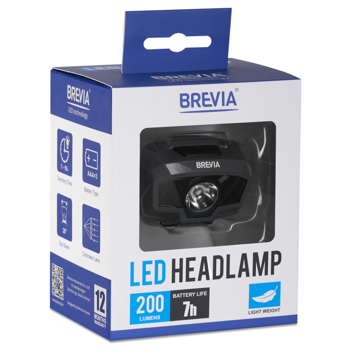 Ліхтар налобний Brevia 200Lm, 3 режими+flash, 3xAAA, IP64 (14200FAX1) Зображення №7 Ліхтар налобний Brevia 200Lm, 3 режими+flash, 3xAAA, IP64 (14200FAX1) дивитися фото №7