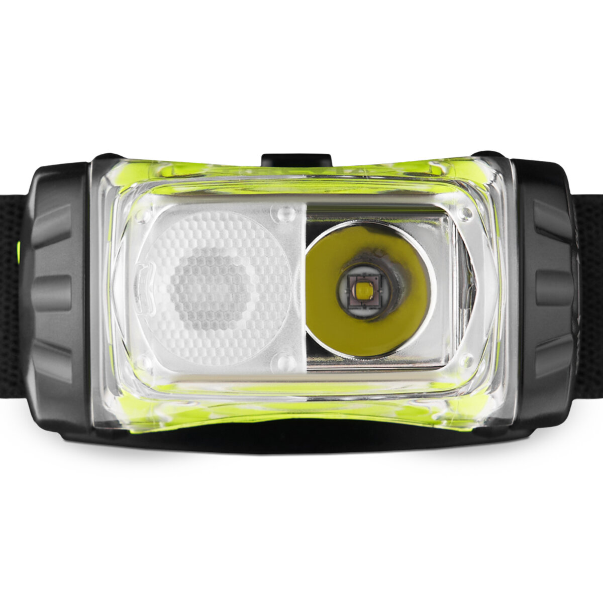 Ліхтар налобний Brevia 255Lm, 3 режими+flash+red, 3xAAA, IP64 (білий/червоний) (14255FRAX1) дивитися фото №2