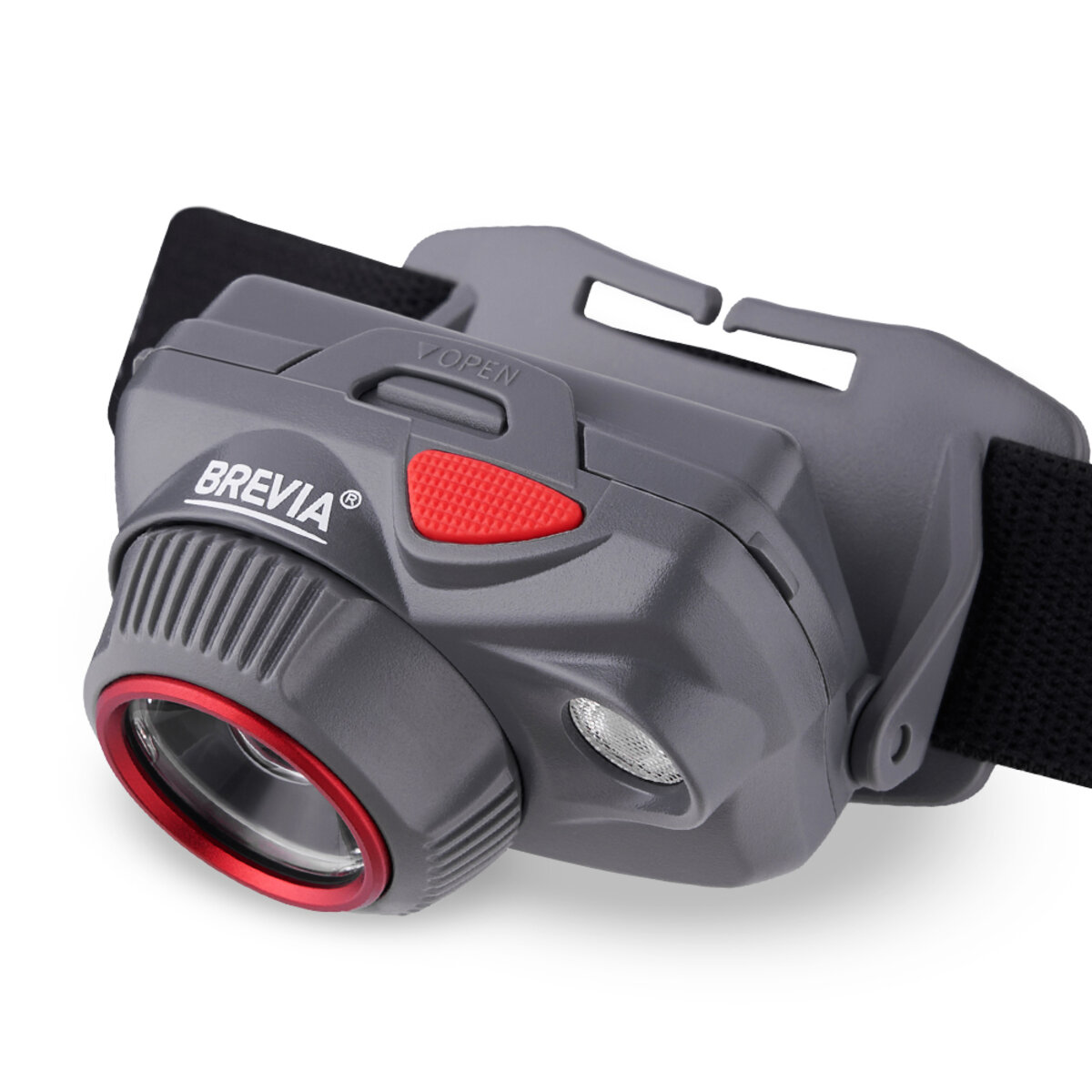 Ліхтар налобний Brevia 580Lm, Focus Control, 3xAAA, IP64 (білий/червоний) (14580FRAX1) дивитися фото №4