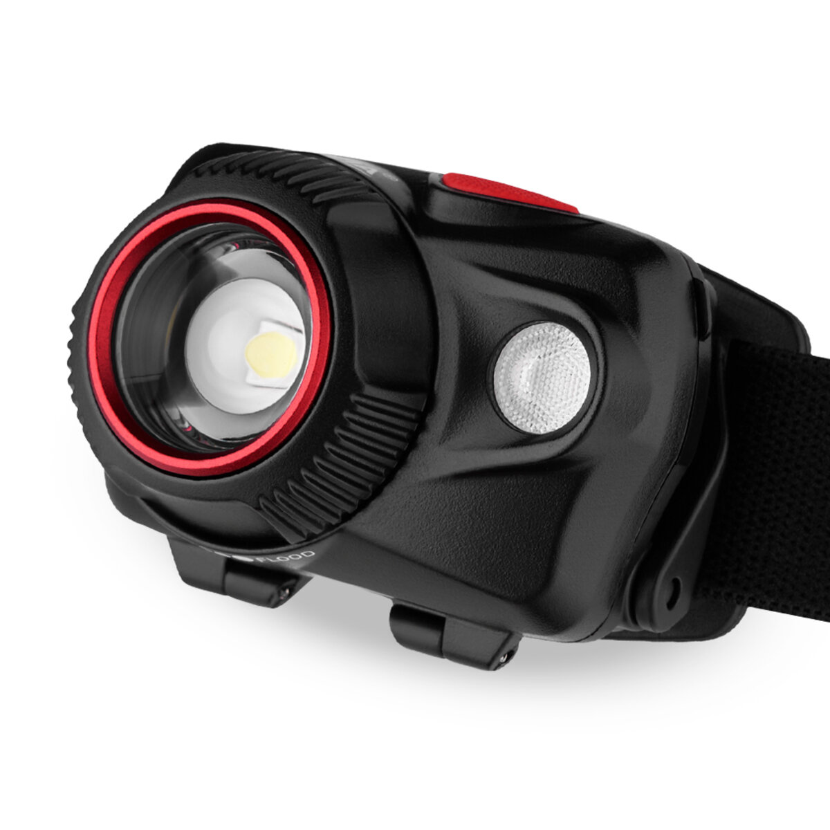 Ліхтар налобний Brevia 520Lm, Focus Control, 800mAh/3xAAA, IP64 (білий/червоний) (14520FBX1) дивитися фото №3