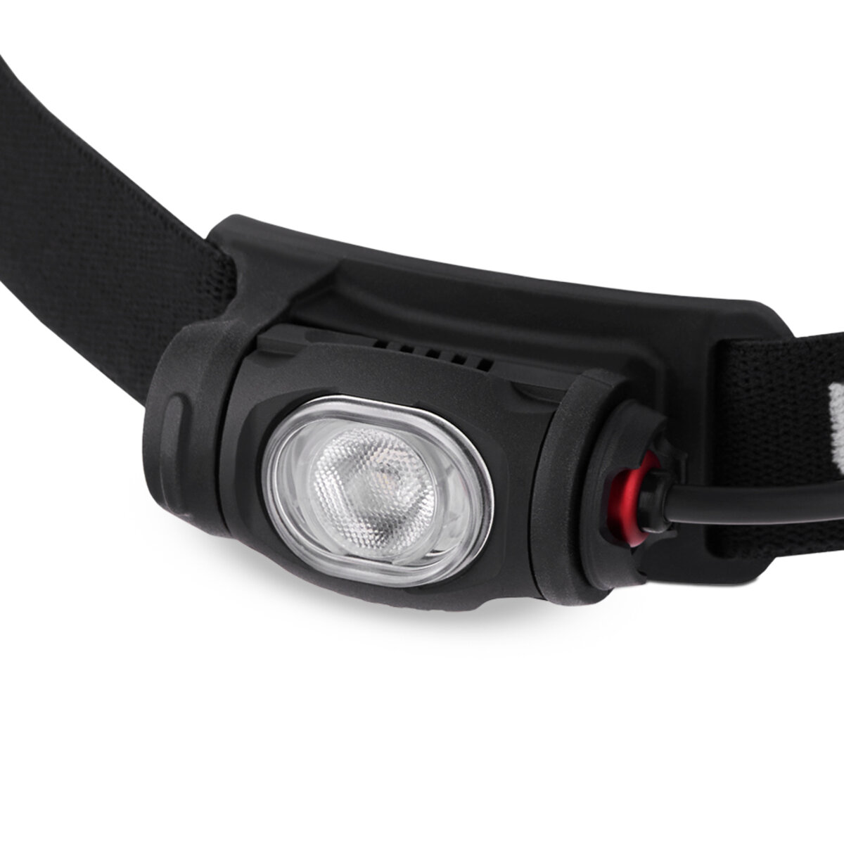 Ліхтар налобний Brevia 500Lm, 2600mAh micro-USB, IP64, заднє світло (14500FAX1) дивитися фото №3