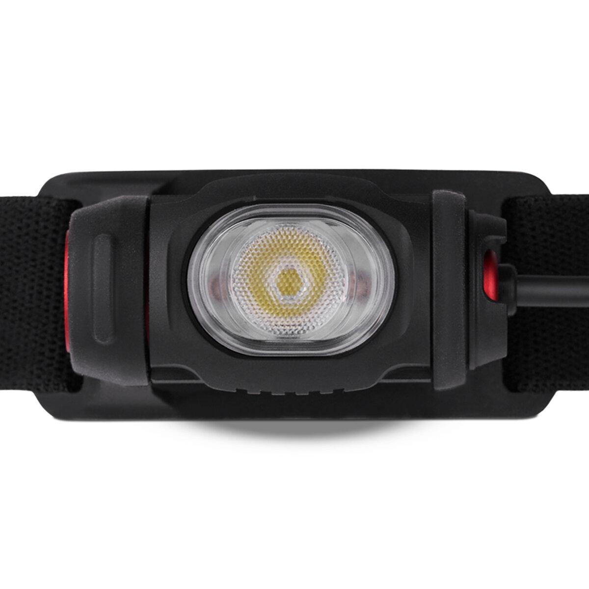 Ліхтар налобний Brevia 500Lm, 2600mAh micro-USB, IP64, заднє світло (14500FAX1) дивитися фото №2