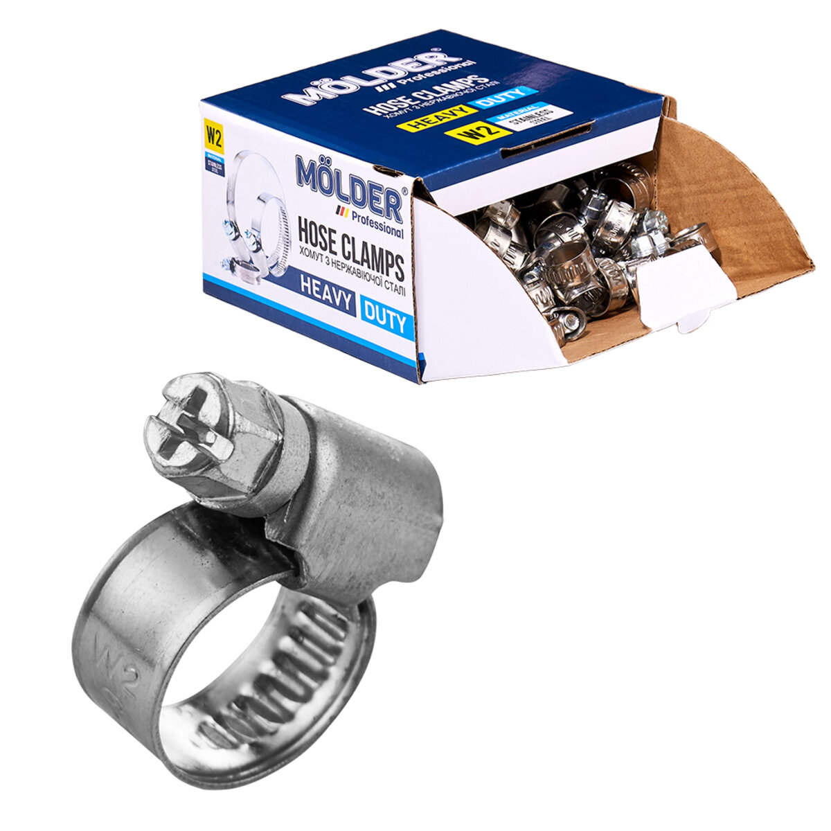 Хомути Molder 06-10/W2, 9мм, 100шт (MA40010) дивитися фото №1