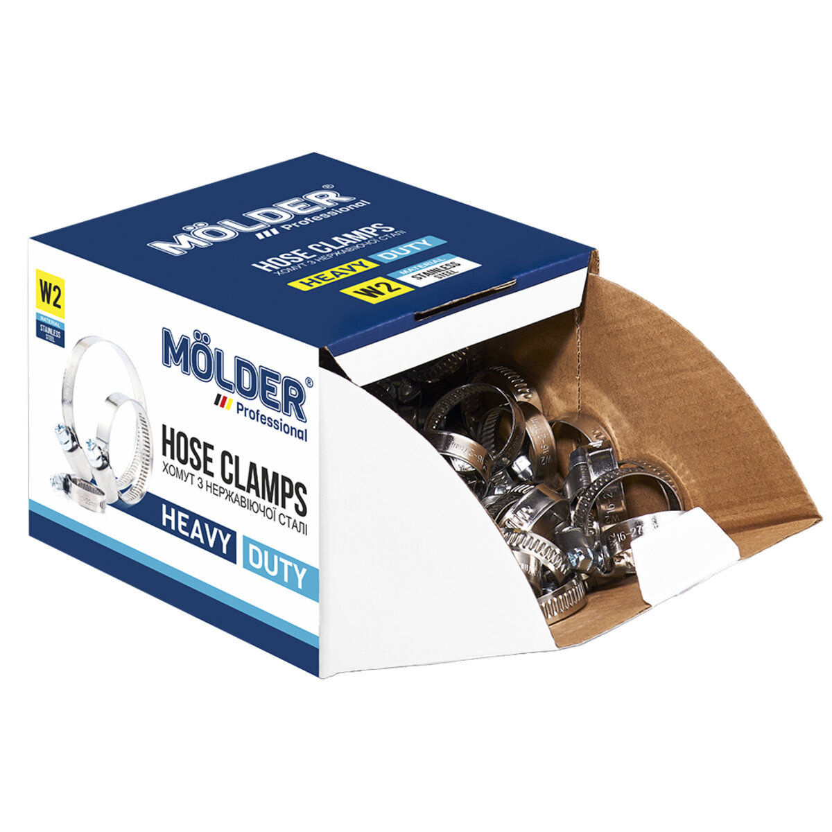 Хомути Molder 16-27/W2, 9мм, 100шт (MA40027) дивитися фото №4