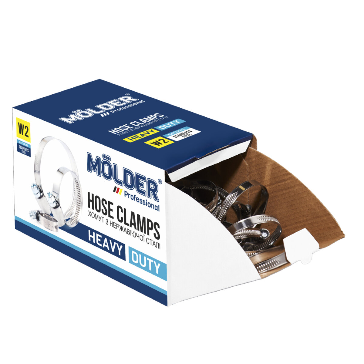 Хомути Molder 40-60/W2, 9мм, 100шт (MA40060) дивитися фото №5