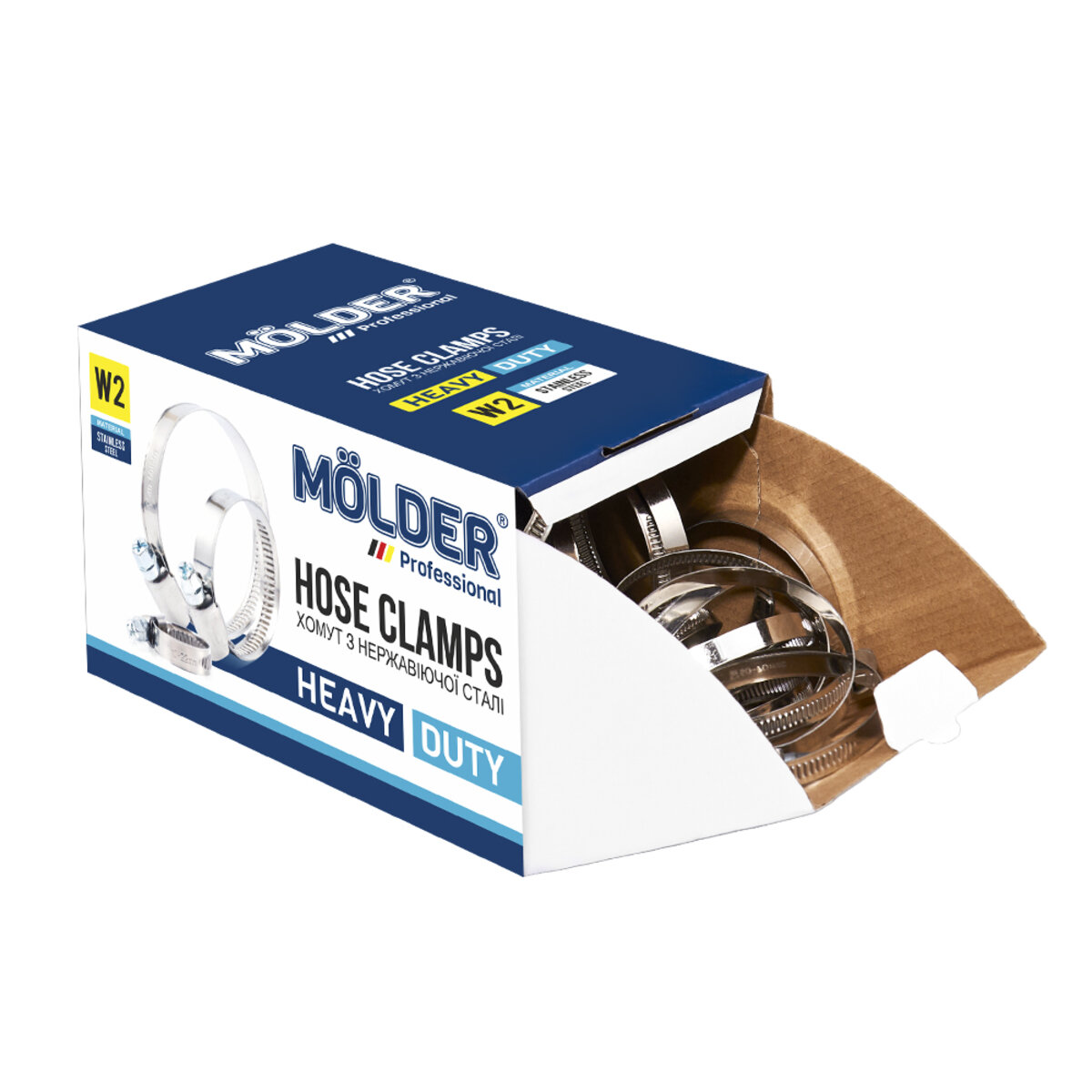 Хомути Molder 50-70/W2, 9мм, 50шт (MA40620) дивитися фото №5