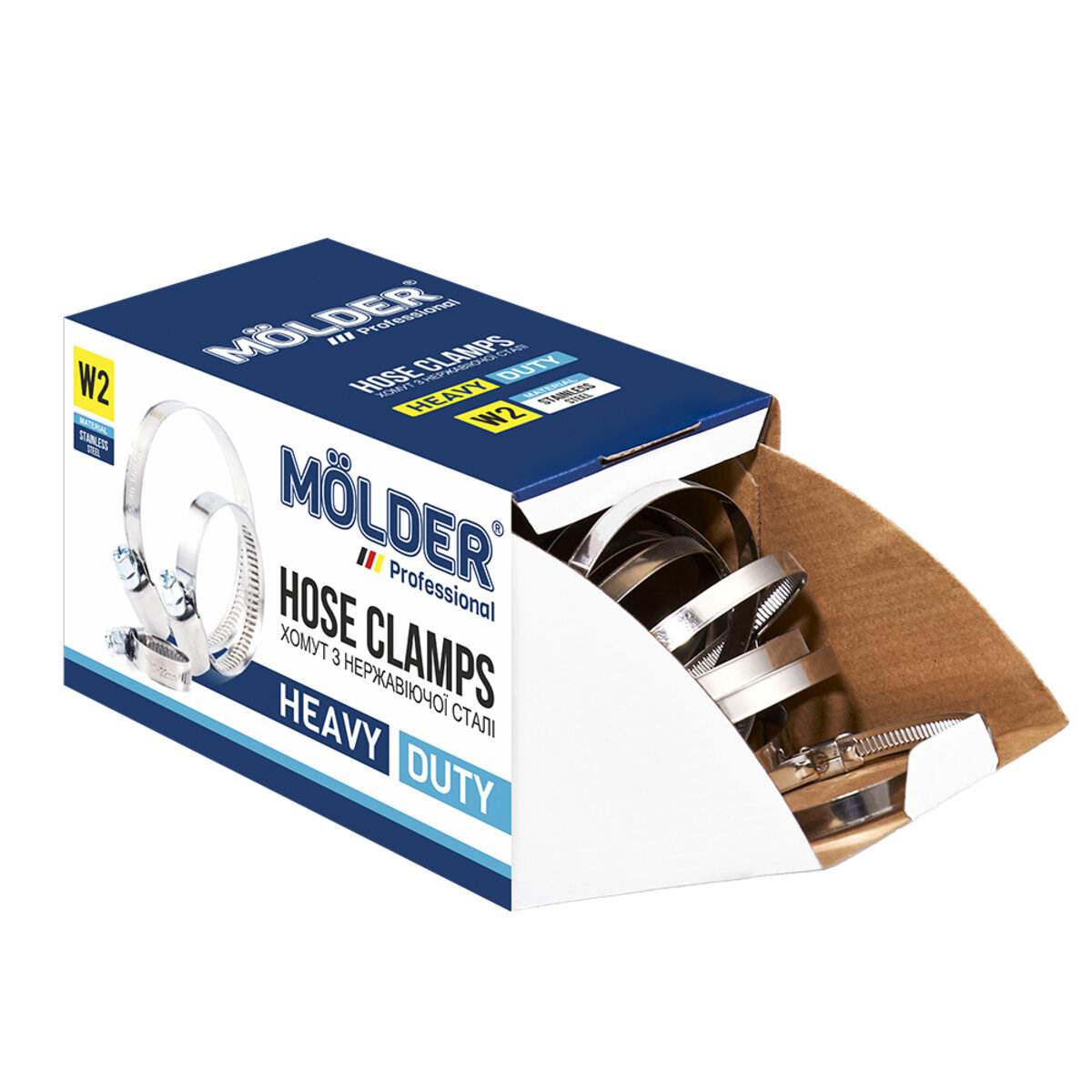 Хомути Molder 70-90/W2, 9мм, 100шт (MA40090) дивитися фото №5