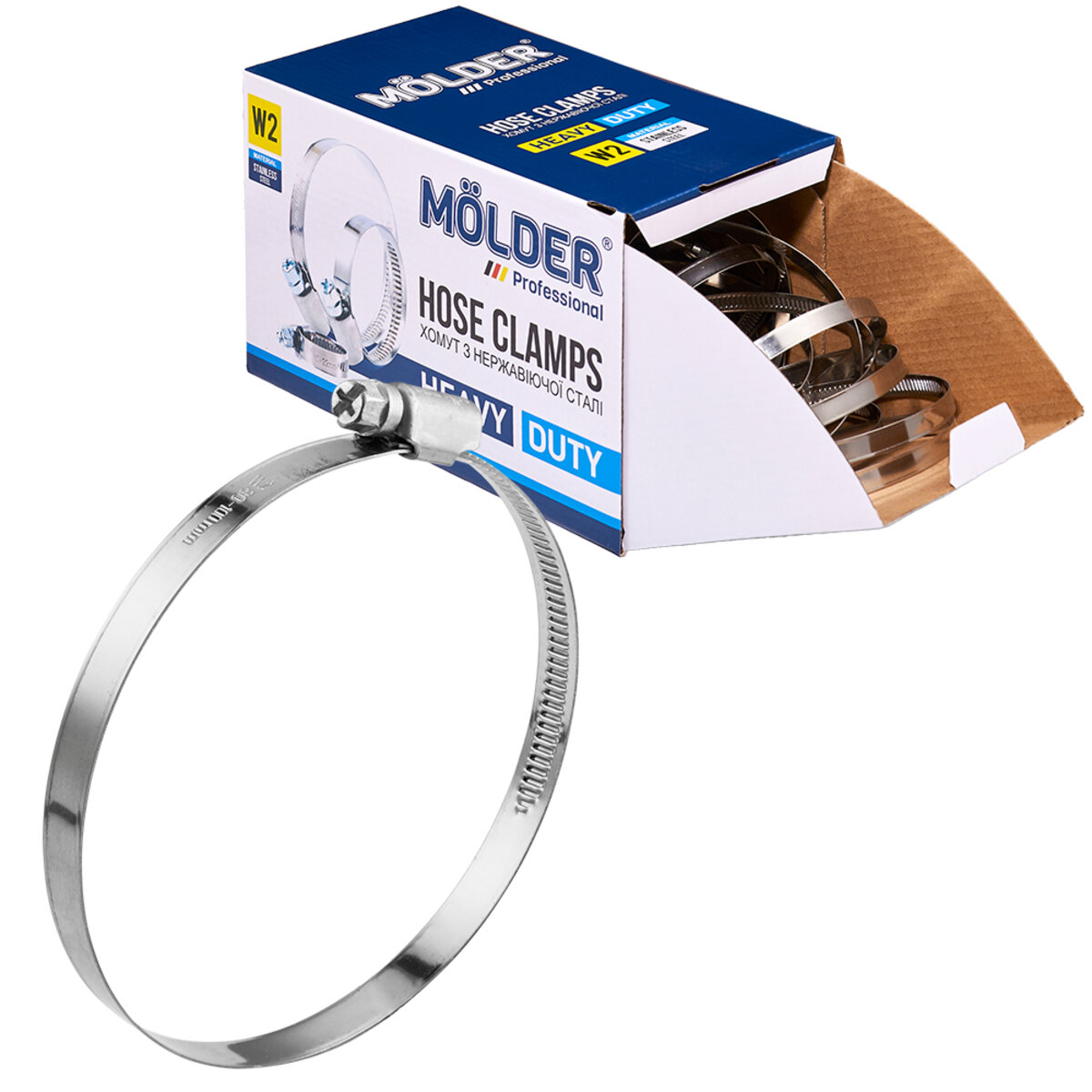 Хомути Molder 80-100/W2, 9мм, 100шт (MA40100) дивитися фото №1