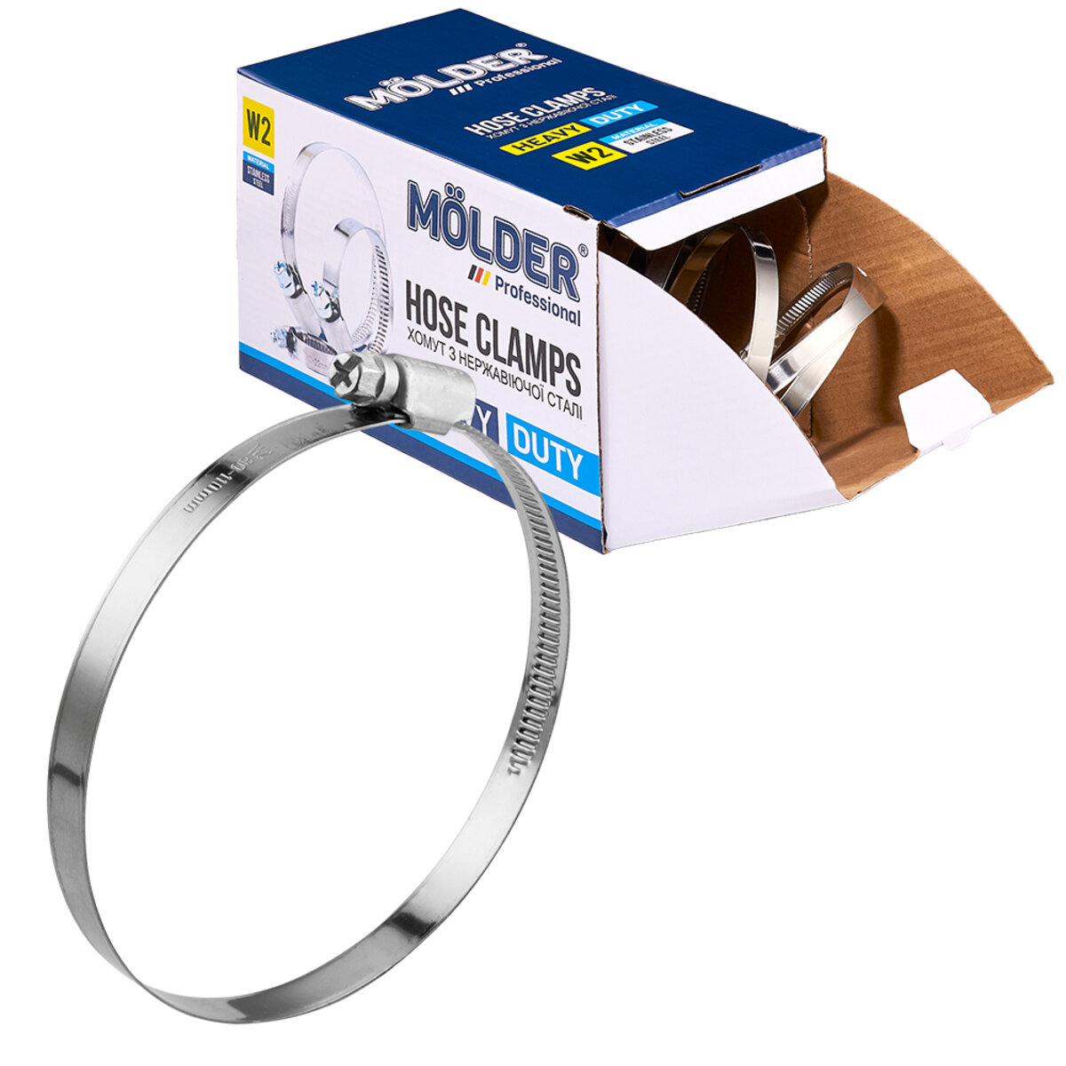 Хомути Molder 90-110/W2, 9мм, 100шт (MA40110) дивитися фото №1