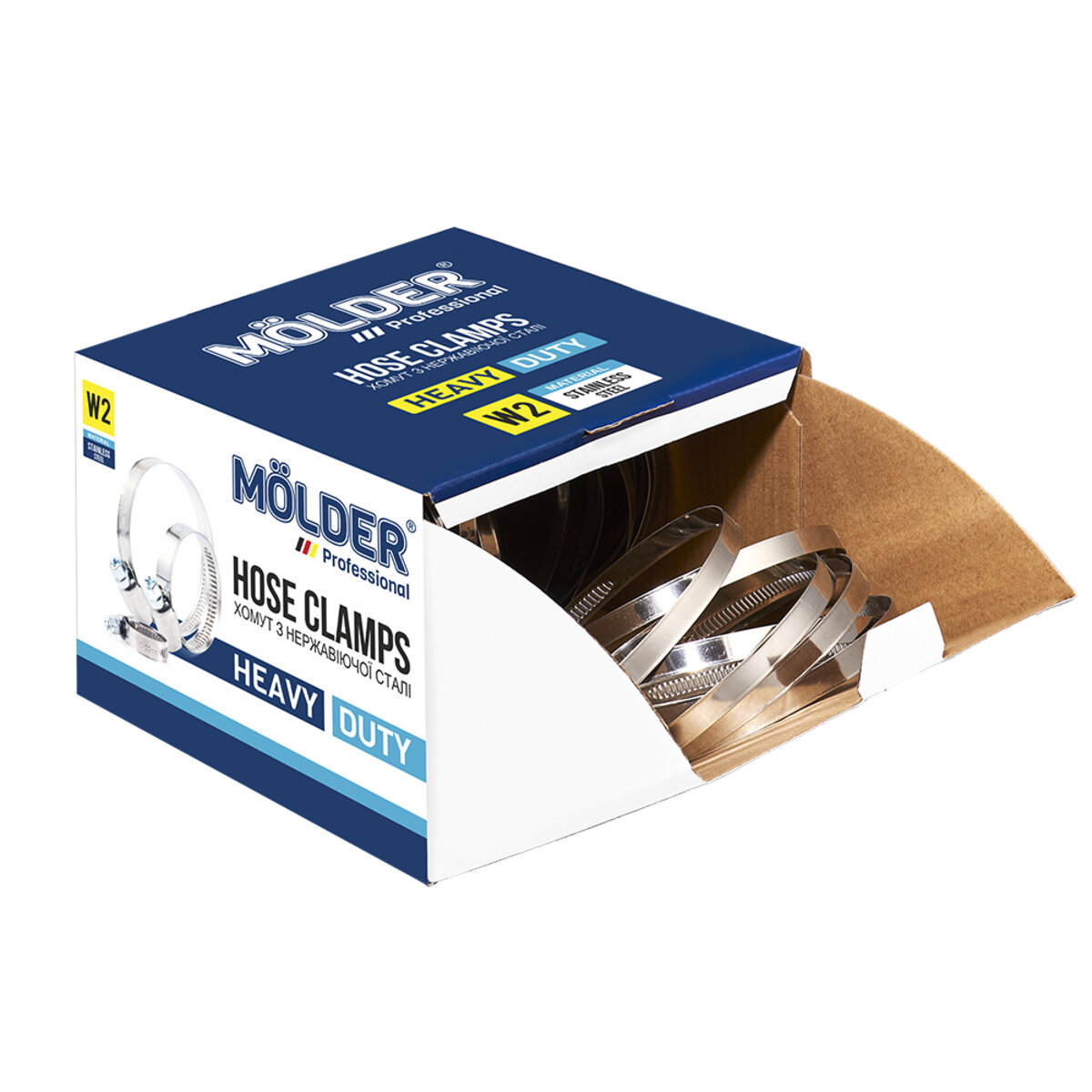 Хомути Molder 100-120/W2, 9мм, 100шт (MA40120) дивитися фото №5