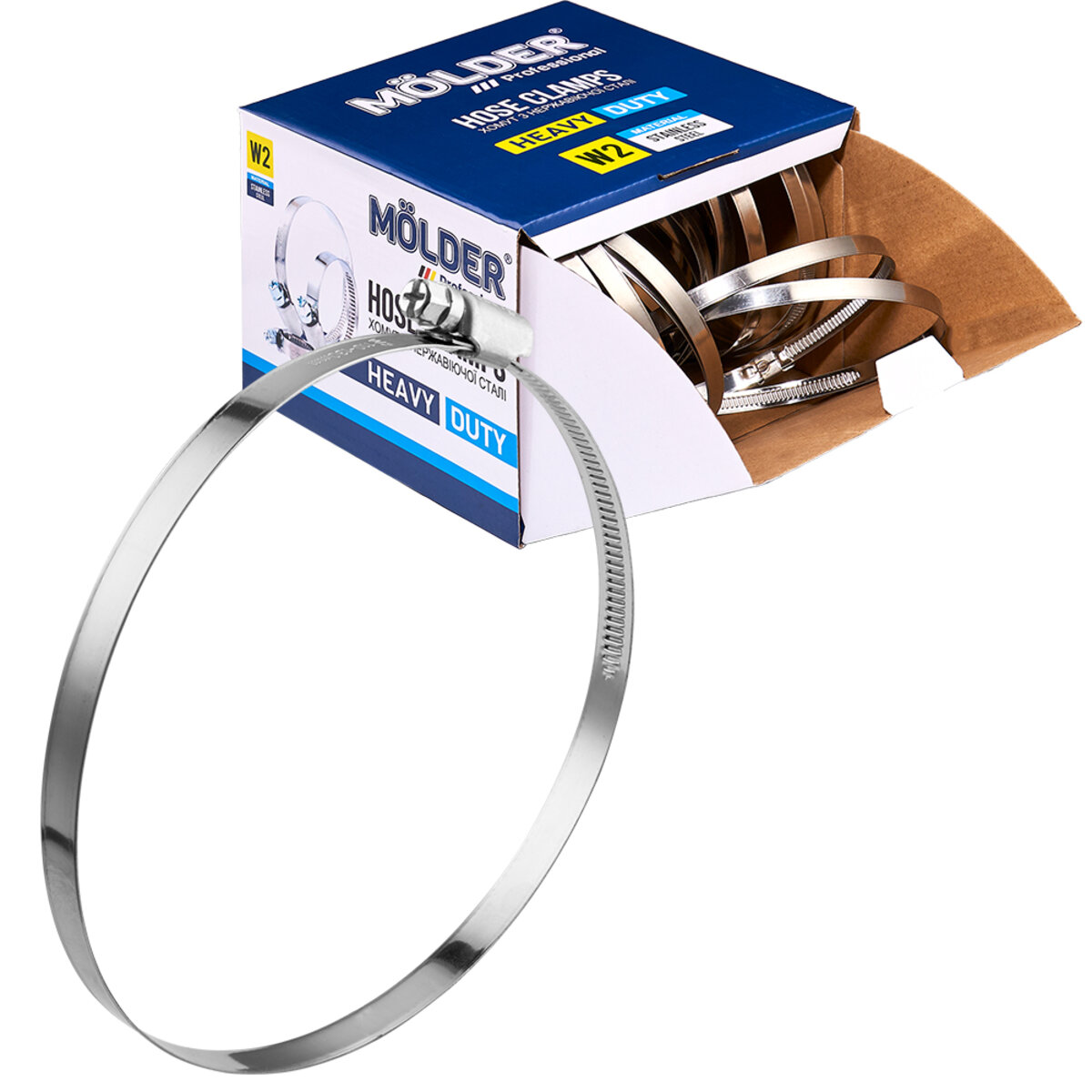Хомути Molder 110-130/W2, 9мм, 100шт (MA40130) дивитися фото №1
