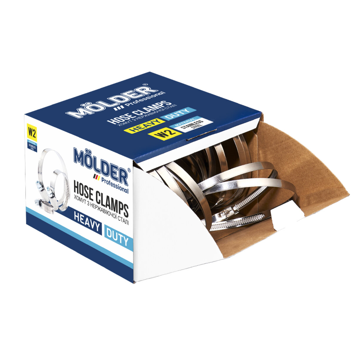 Хомути Molder 110-130/W2, 9мм, 100шт (MA40130) дивитися фото №5