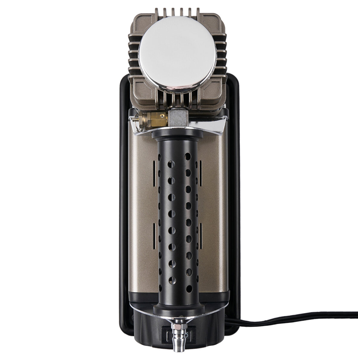 Компресор автомобільний Uragan 10Атм 160л/хв 600Вт із зажимами АКБ (90220) дивитися фото №3