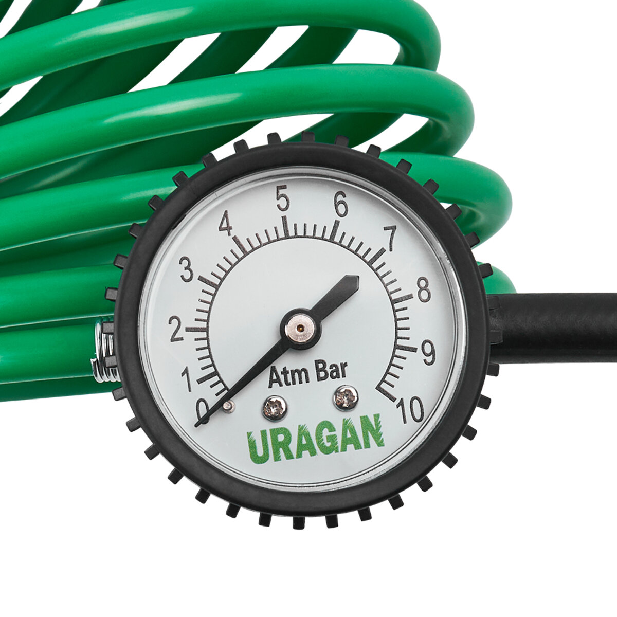 Компресор автомобільний Uragan 10Атм 160л/хв 600Вт із зажимами АКБ (90220) дивитися фото №5