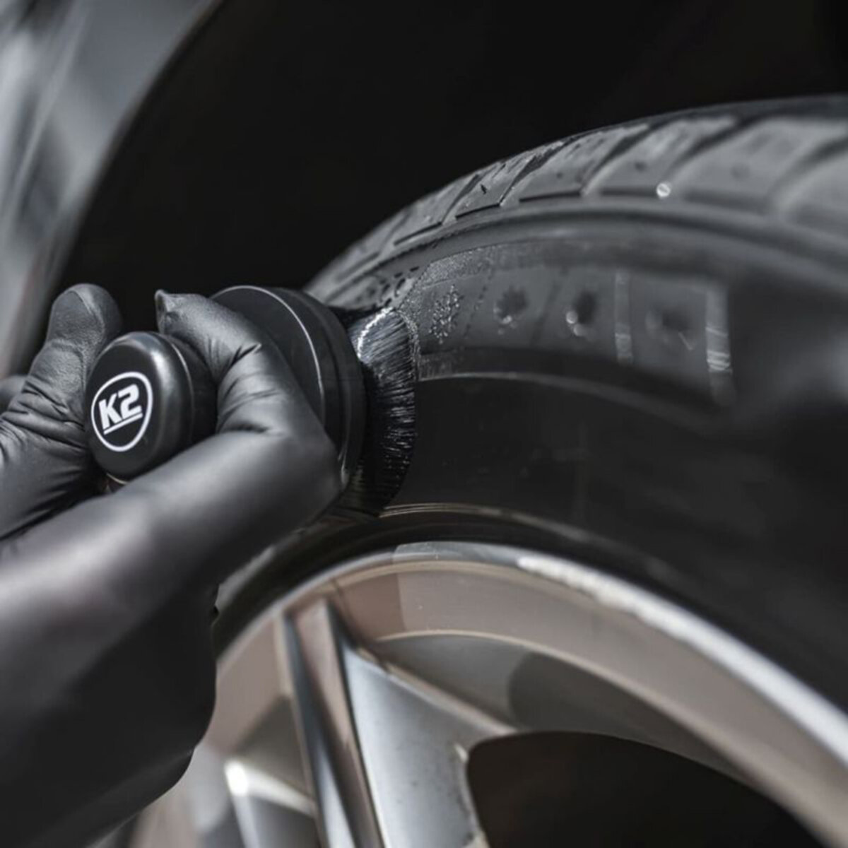 Щітка аплікатор K2 Traco Pro для полірування шин (D7040) дивитися фото №8
