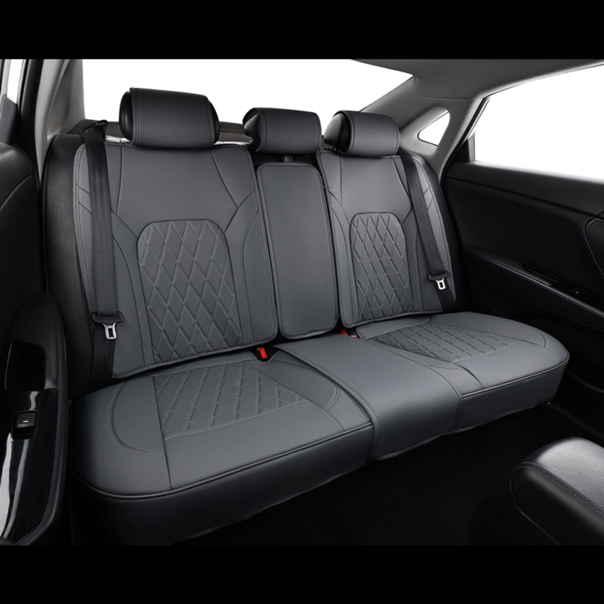 Комплект, 3D чохли для сидінь BELTEX Malibu, grey (BX88200) дивитися фото №5