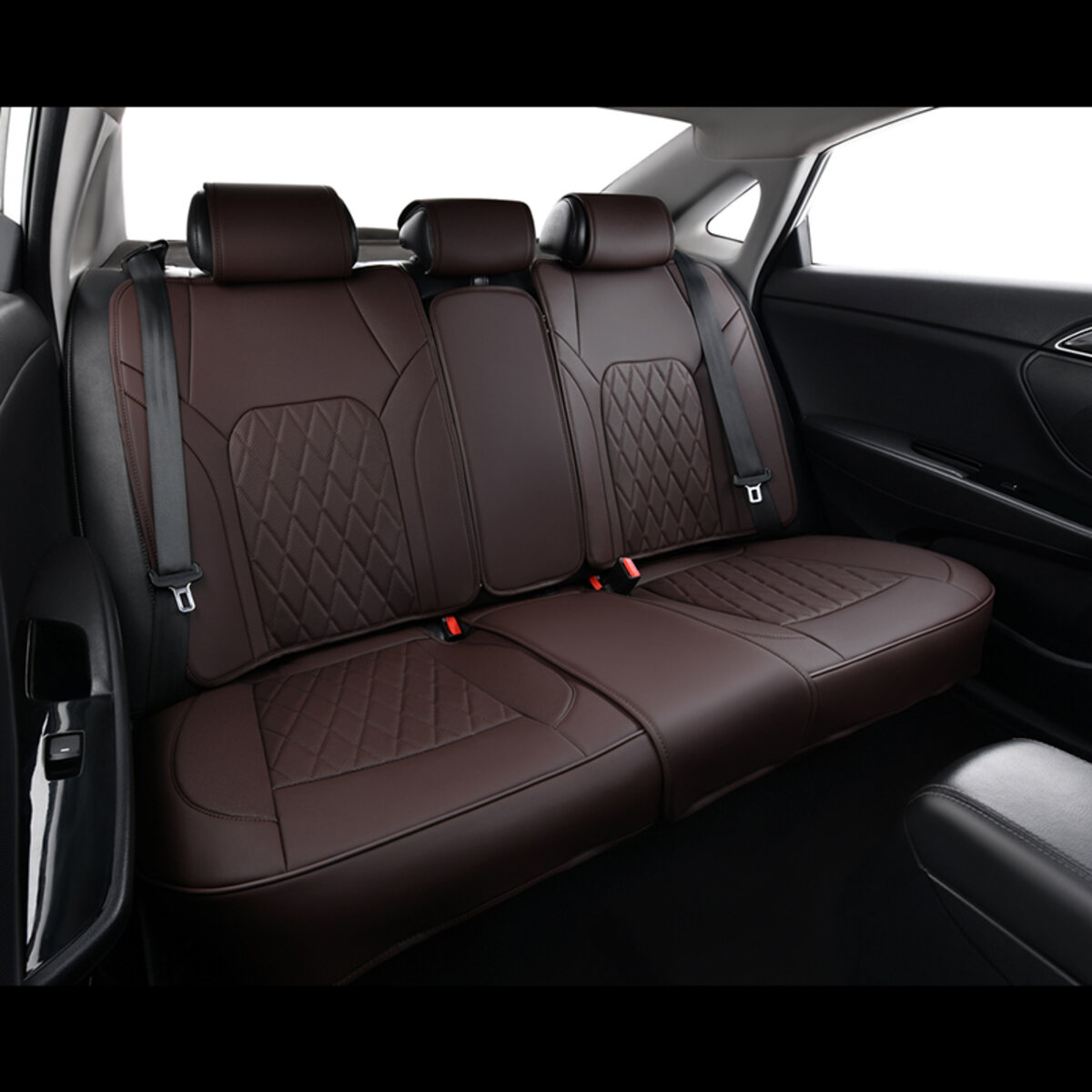 Комплект, 3D чохли для сидінь BELTEX Malibu, coffee (BX88300) дивитися фото №5