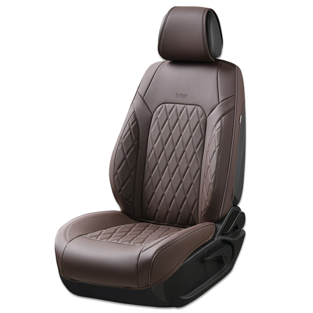 Комплект, 3D чохли для сидінь BELTEX Malibu, coffee (BX88300) дивитися фото №1