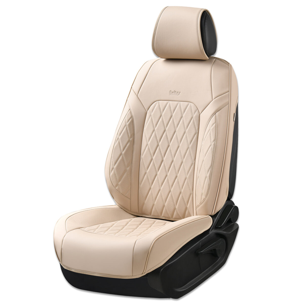 Комплект, 3D чохли для сидінь BELTEX Malibu, beige (BX88500) дивитися фото №1