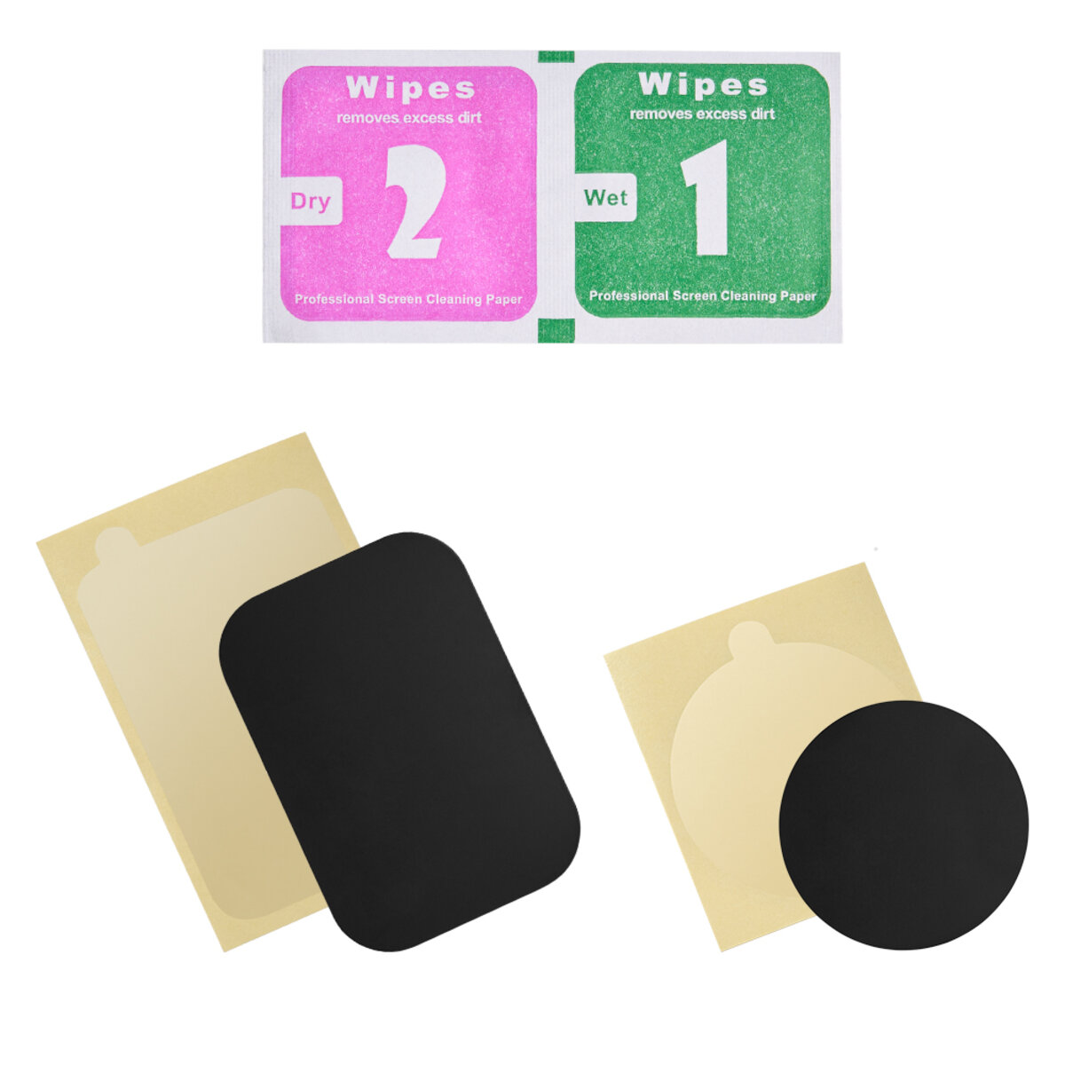 Тримач в машину Brevia AirClip MagHold на дефлектор, магнітний, 4 магніти (48100) дивитися фото №7