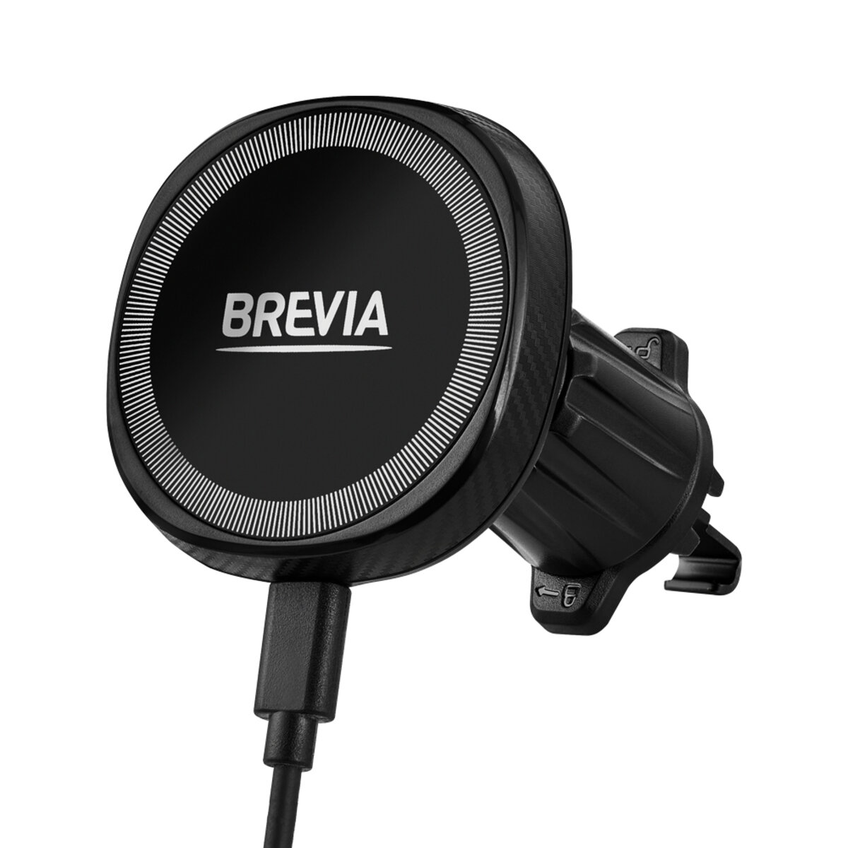 Тримач в машину Brevia AirVent Ultra MagCharge 15W з безпровідною зарядкою, на дефлектор (48000) дивитися фото №6