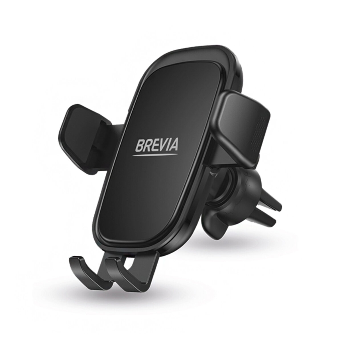 Тримач в машину Brevia AirClip GlossHold на дефлектор, для 4.7-6.8, ширина до 100мм (48900) дивитися фото №1