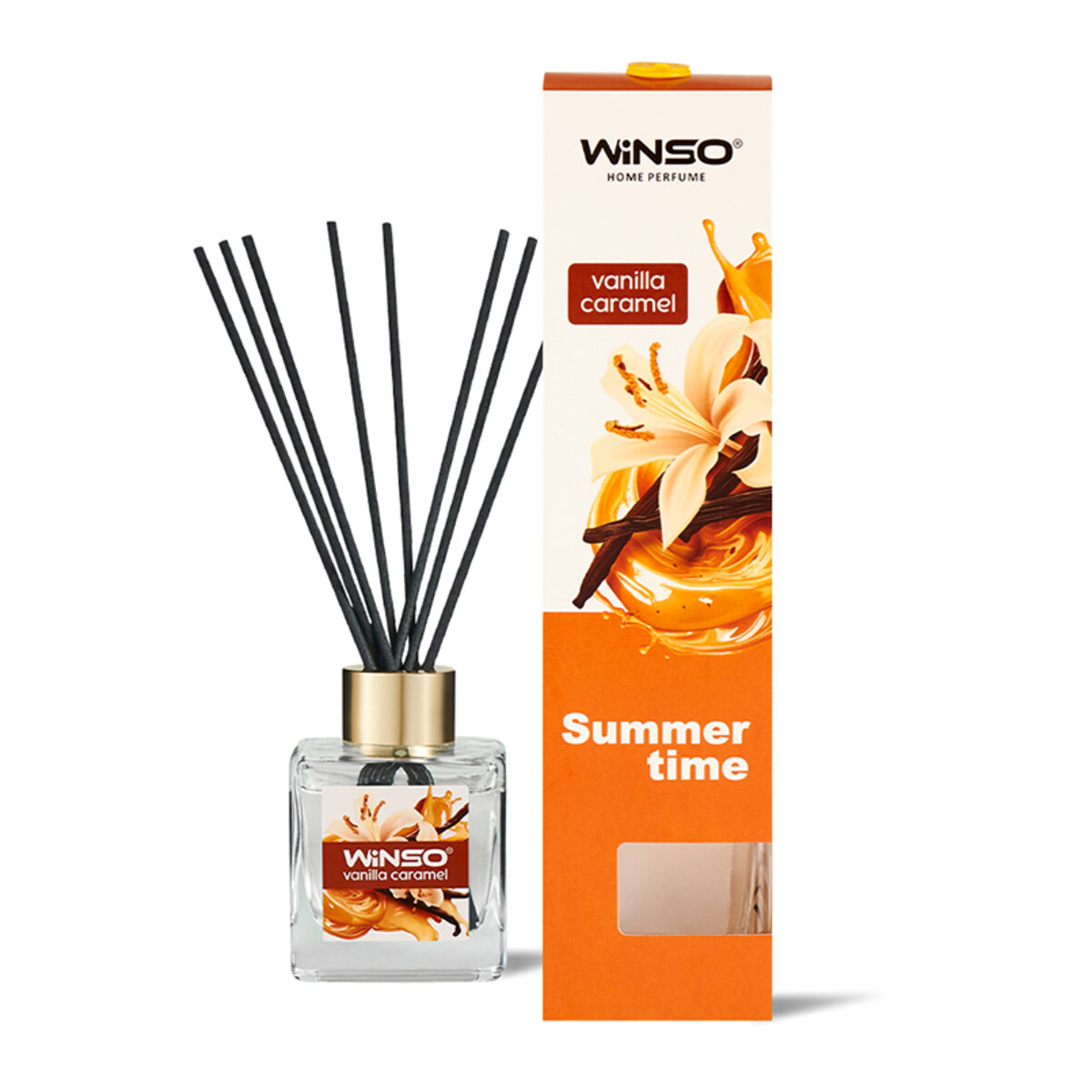 Ароматичні палички Winso Summer Time - Vanilla Caramel, 100мл (990010) дивитися фото №1