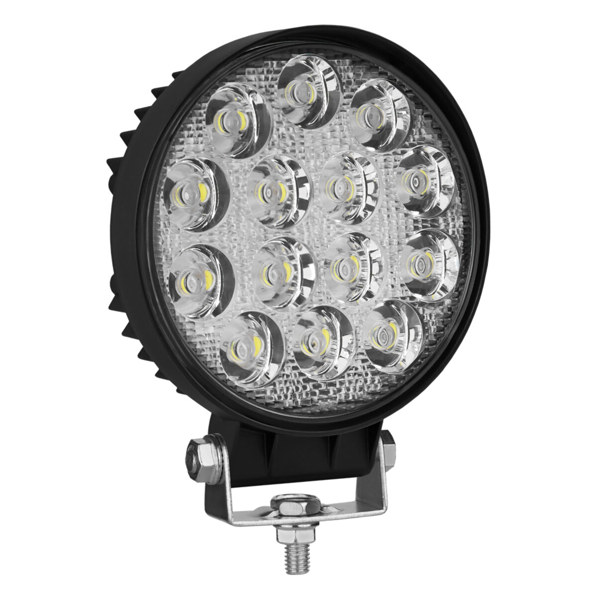 Фара світлодіодна Brevia EPISTAR white Flood 10-30V, 42W (14x3W), 2800Lm, 1шт (10651RFX1) дивитися фото №1