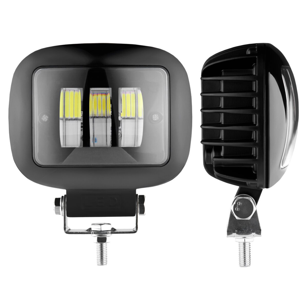 Фара світлодіодна Brevia 10-30V, 30W (3x10W), 2700Lm, CSP1860DE 1шт (10660QLX1) дивитися фото №2