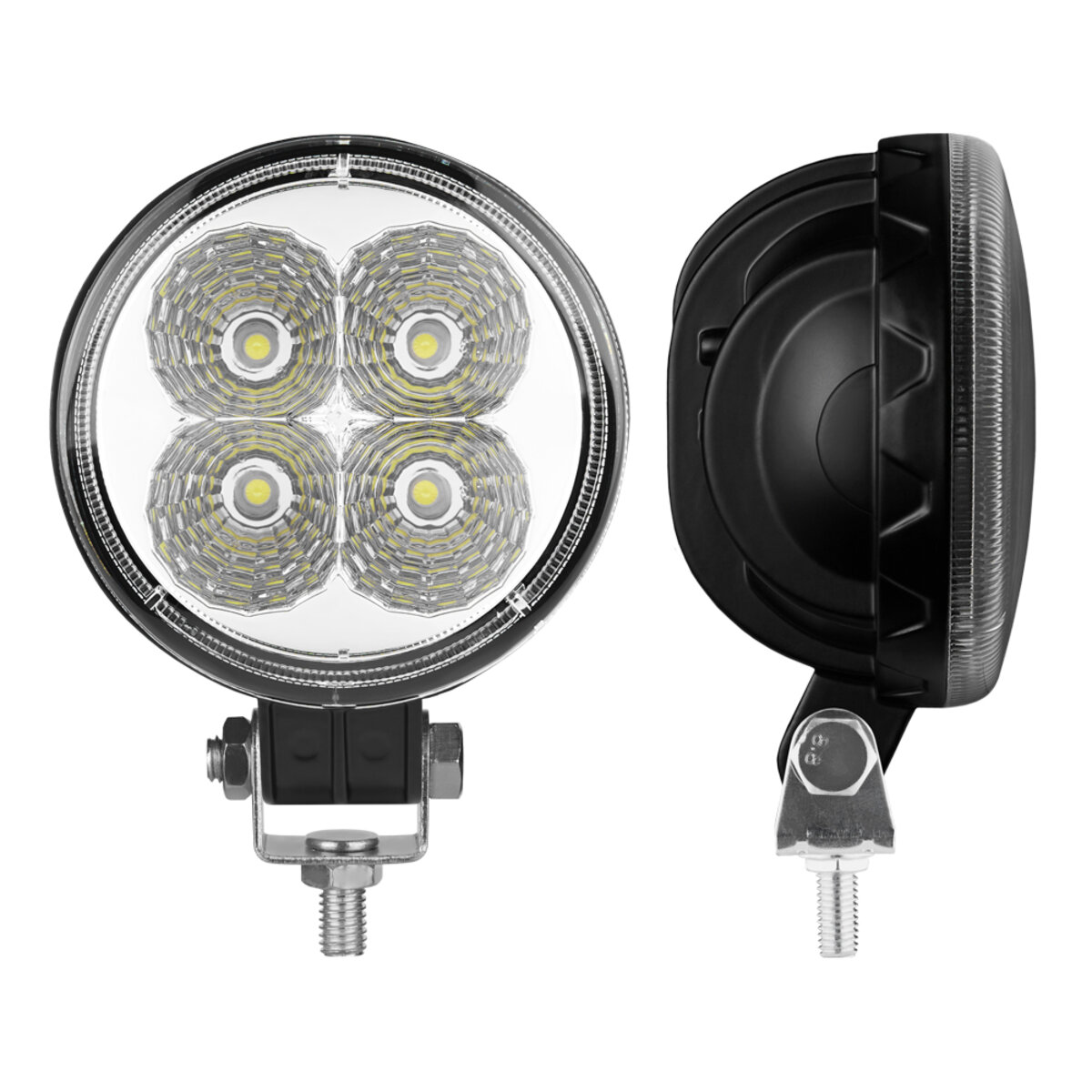 Фара світлодіодна Brevia EPISTAR Flood 10-30V, 12W (4x3W), 880Lm, 1шт (10601RFX1) дивитися фото №1