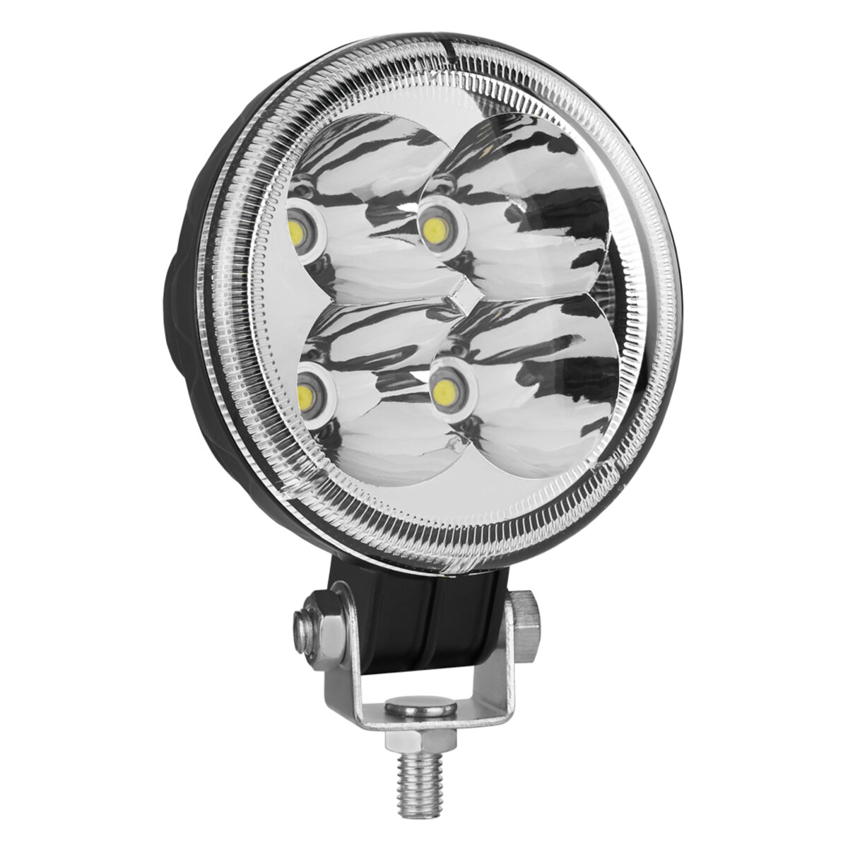 Фара світлодіодна Brevia EPISTAR Spot 10-30V, 12W (4x3W), 880Lm, 1шт (10601RSX1) дивитися фото №1