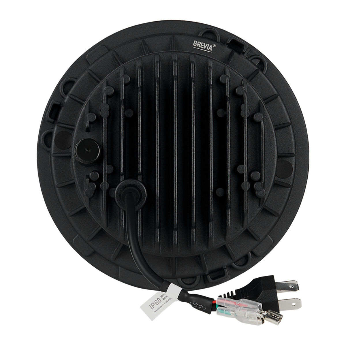 Фара світлодіодна Brevia 60W (4x5W ETI+DRL), 4800Lm/2160Lm, 6000K, 177x70мм 1шт (60160HLX1) дивитися фото №3