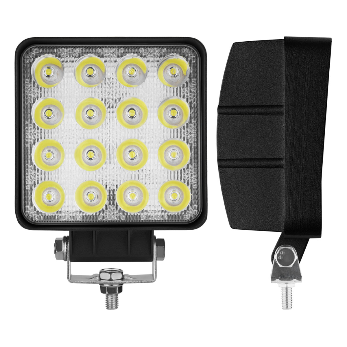 Фара світлодіодна Brevia EPISTAR white Spot 10-30V, 48W (16x3W), 3520Lm, 1шт (10652QSX1) дивитися фото №2