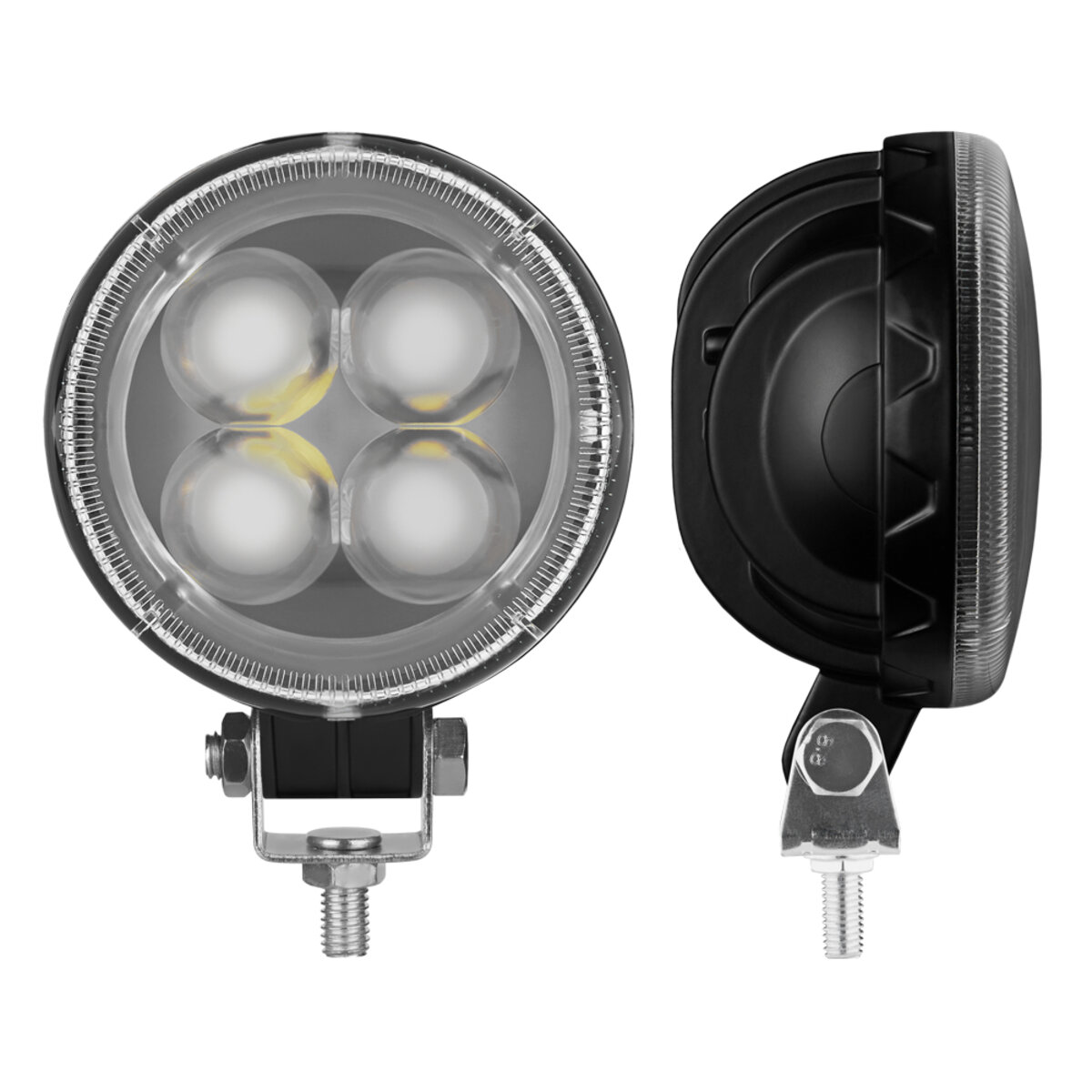 Фара світлодіодна Brevia ERISTAR 4D Spot 10-30V, 12W (4x3W), 880Lm, 1шт (10602RLX1) дивитися фото №2