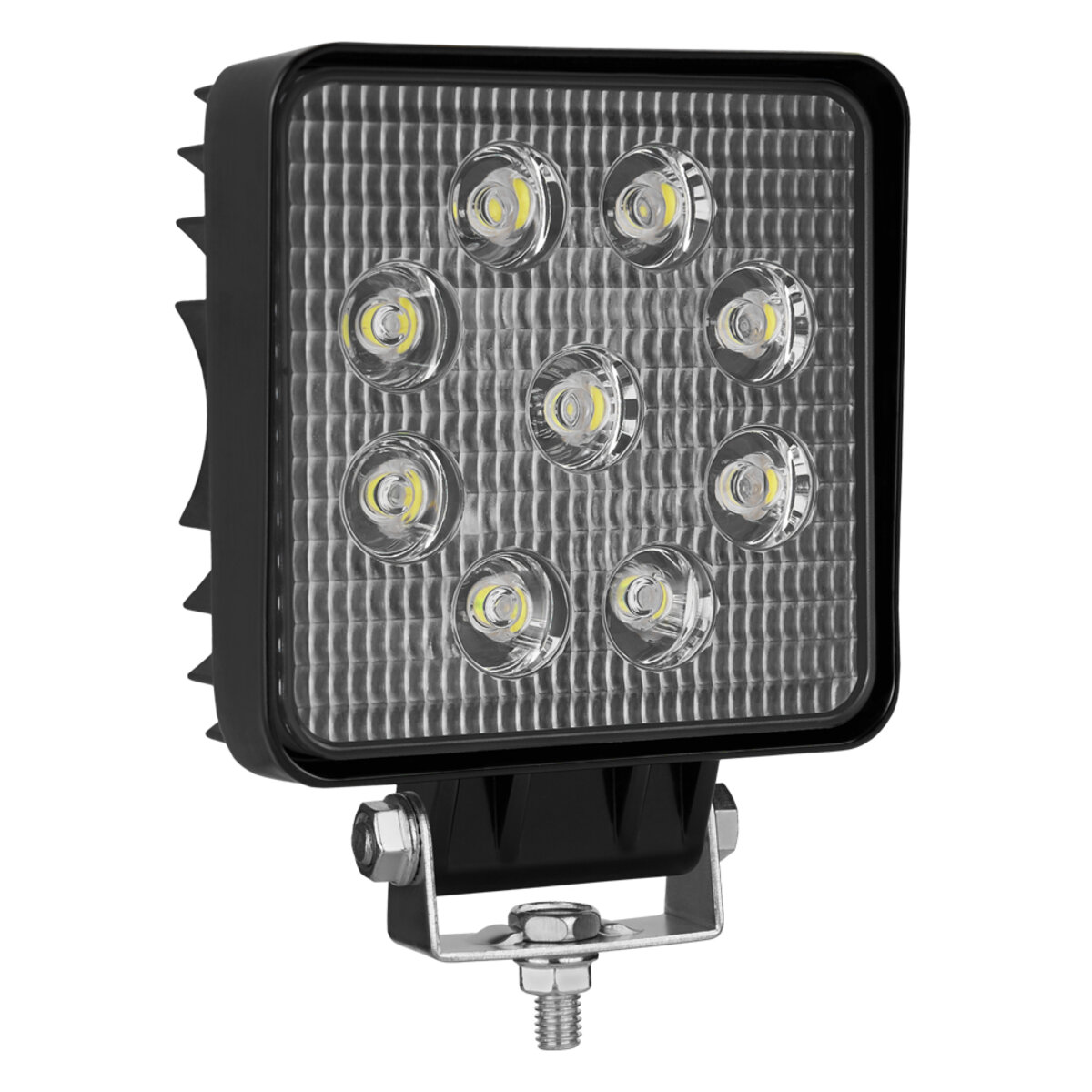 Фара світлодіодна Brevia EPISTAR Flood 10-30V, 27W (9x3W), 1980Lm, 1шт (10642QFX1) дивитися фото №1