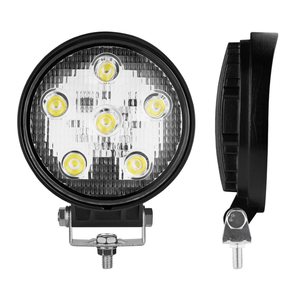 Фара світлодіодна Brevia EPISTAR Spot 10-30V, 18W (6x3W), 1320Lm, 1шт (10621RSX1) дивитися фото №2