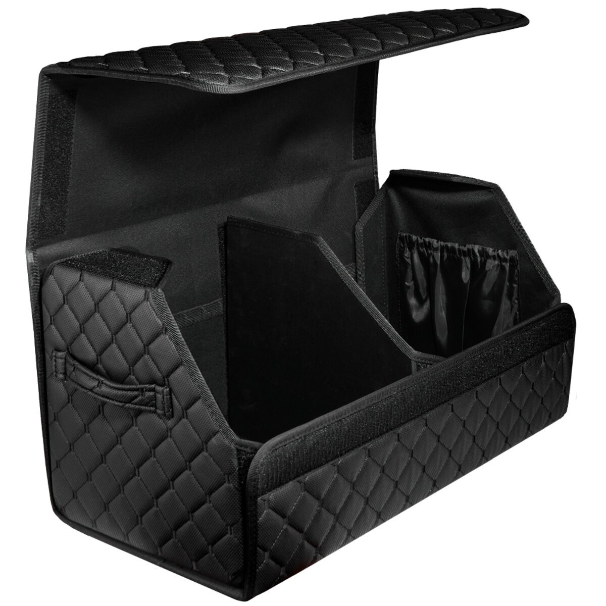 Сумка органайзер Beltex Еко шкіра L 60х31х31 чорна/чорна (BX39721) дивитися фото №2