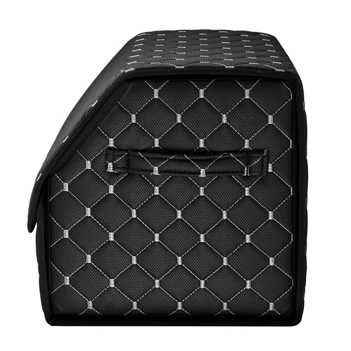 Сумка органайзер Beltex Еко шкіра S 35х30х30 чорна/сіра (BX39702) дивитися фото №4