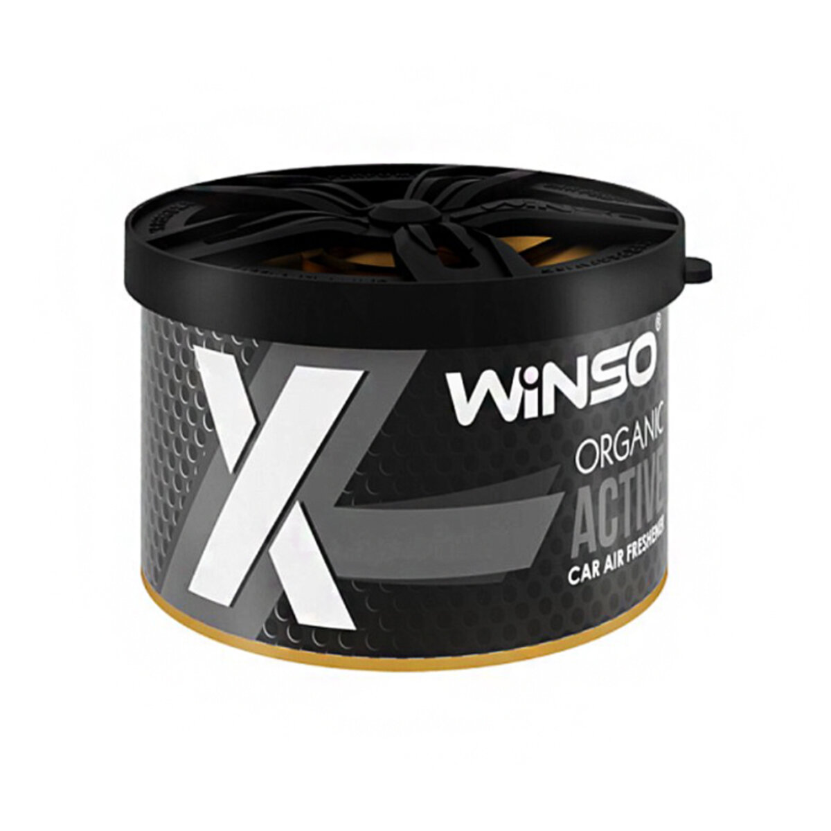 Ароматизатор Winso X Active Organic Black Diamond гелевий 40г (539090) дивитися фото №1