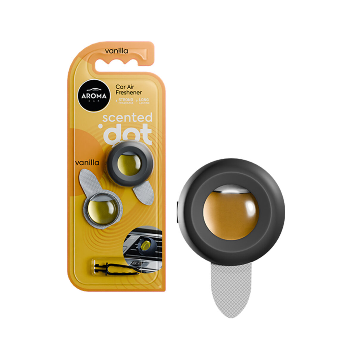 Ароматизатор Aroma Car DOT&REFILL - VANILLA (12034) дивитися фото №1