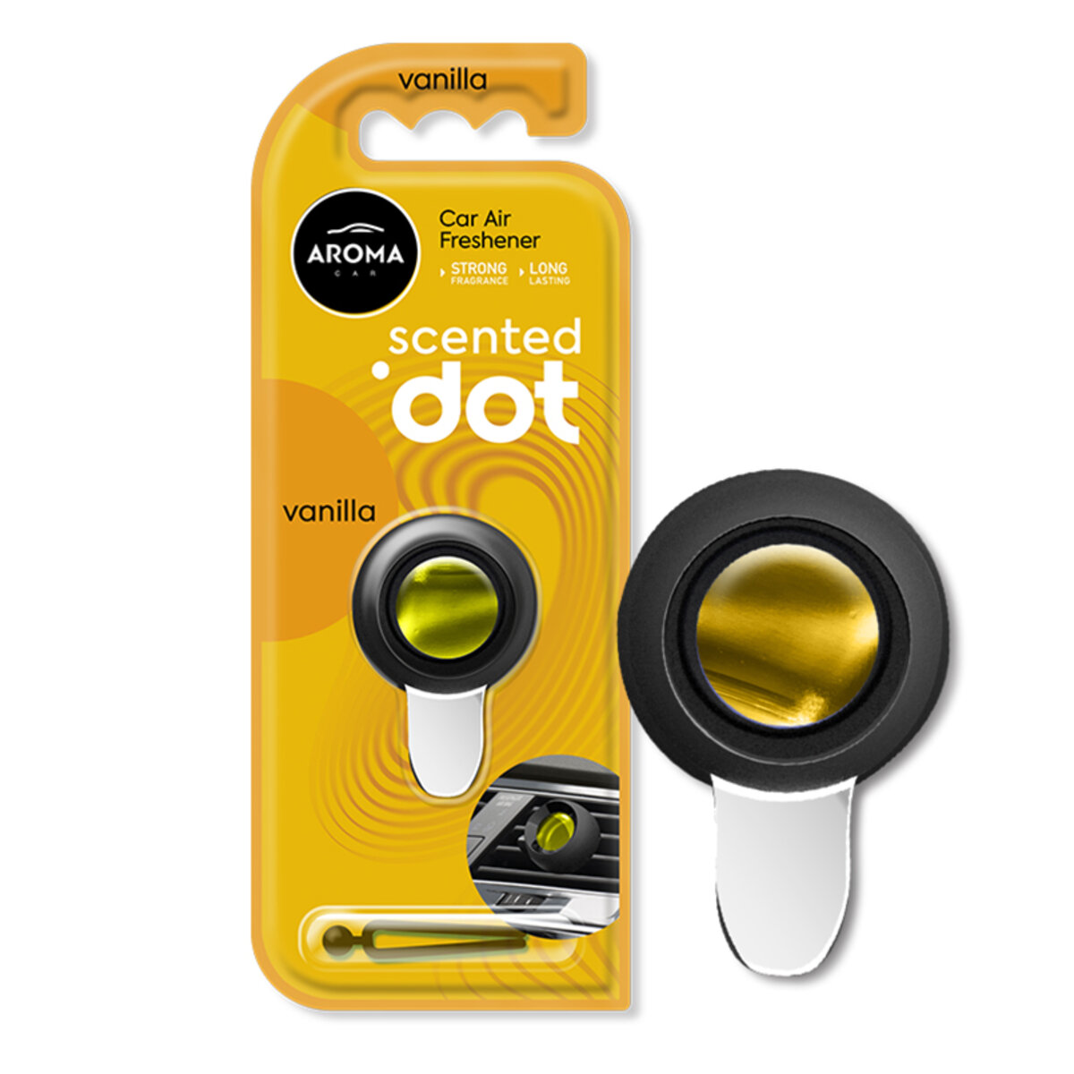 Ароматизатор Aroma Car DOT - Vanilla (11891) дивитися фото №1