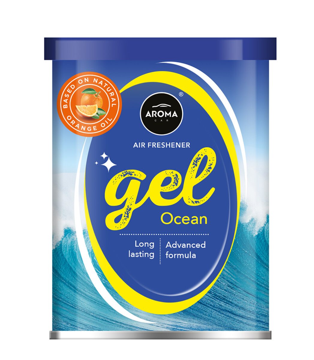 Ароматизатор Aroma Car Terpen Gel - BLUE OCEAN 80g (11657) дивитися фото №1