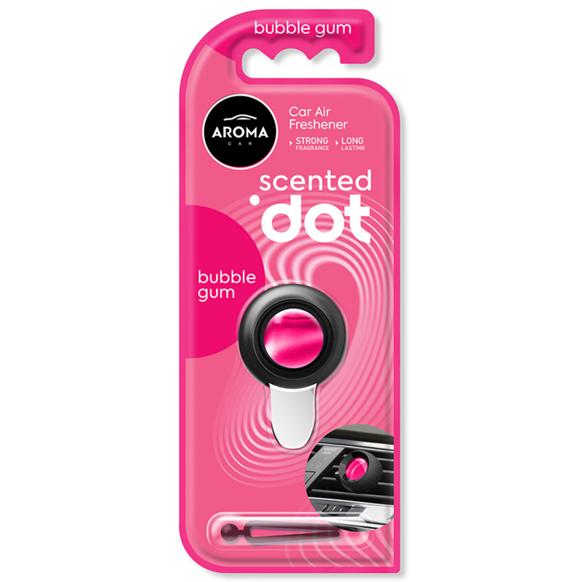 Ароматизатор Aroma Car DOT Single - BUBBLE GUM (12040) дивитися фото №1