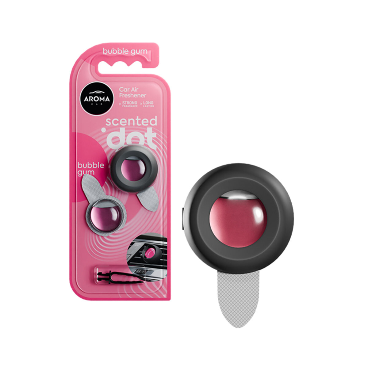 Ароматизатор Aroma Car DOT&REFILL - BUBBLE GUM (12036) дивитися фото №1