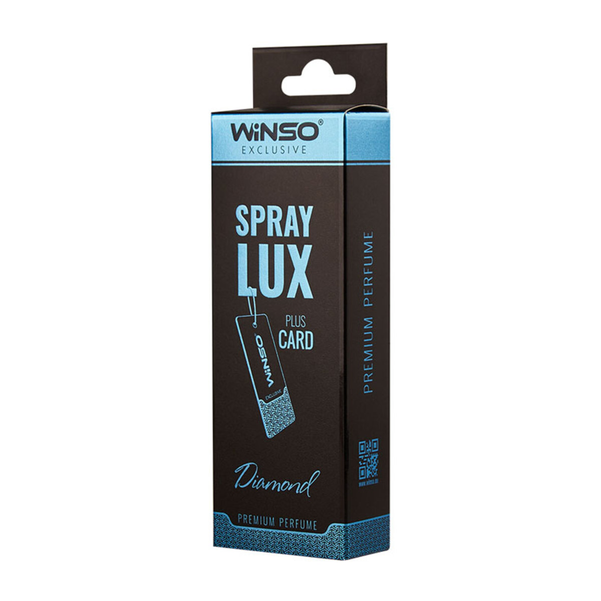 Ароматизатор в інд. упаковці WINSO Spray Lux Exclusive plus CARD - Diamond    (539570) дивитися фото №1