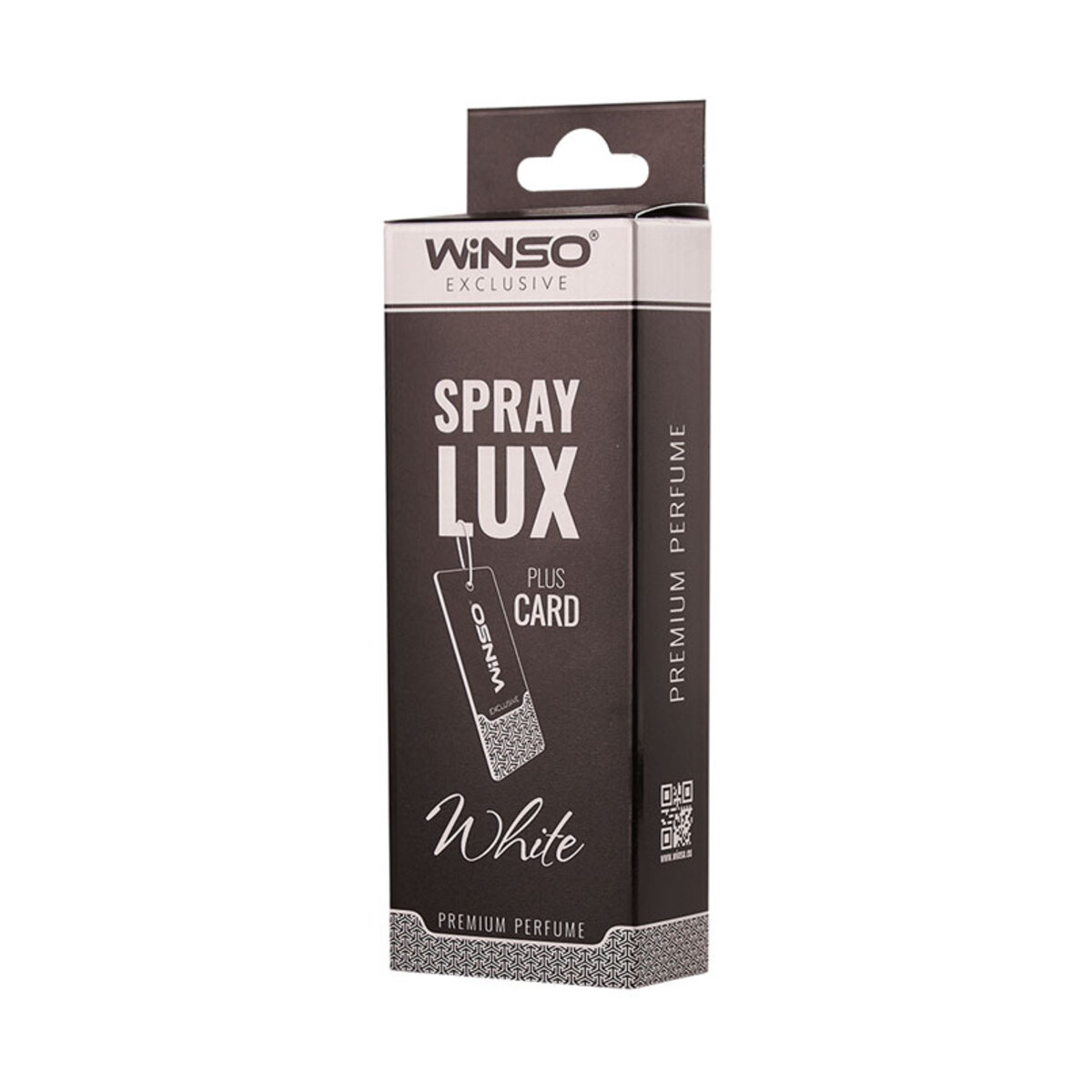Ароматизатор в інд. упаковці WINSO Spray Lux Exclusive plus CARD - White (539630) дивитися фото №1