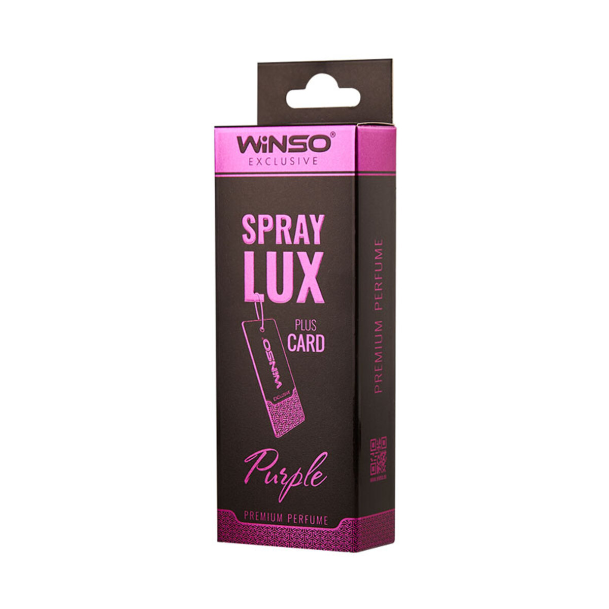 Ароматизатор в інд. упаковці WINSO Spray Lux Exclusive plus CARD - Purple    (539600) дивитися фото №1